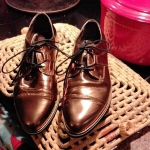 Womens Johnston Murphy Oxford Copper Laced Up Shoe